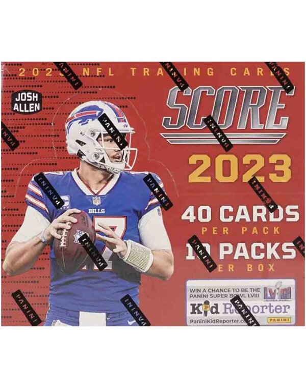 2023 Panini NFL Football Score Hobby Box Bazinga Cards, Collectibles