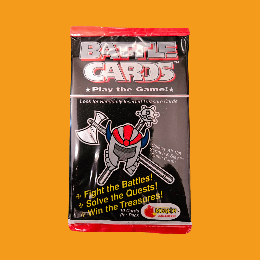 1993 Merlin Battle Cards Scratch & Slay