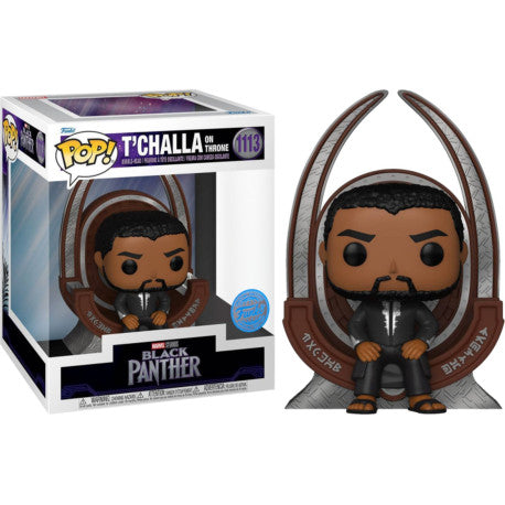 Funko Pop! Marvel Black Panther T'Challa on Throne 1113