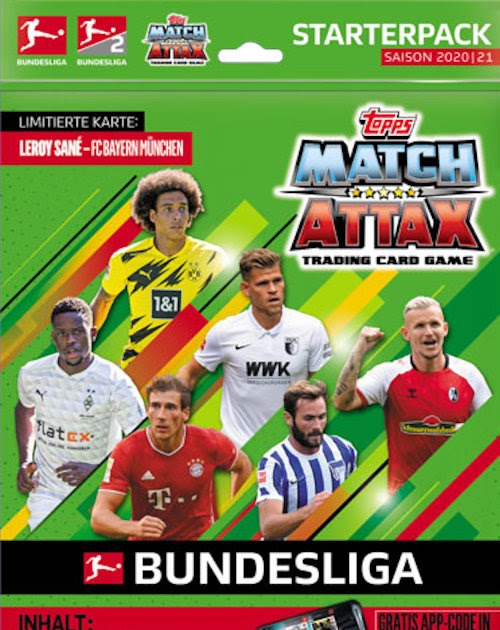 Topps (Germany) - Match Attax Bundesliga 2020/21 (02) - Starter Pack