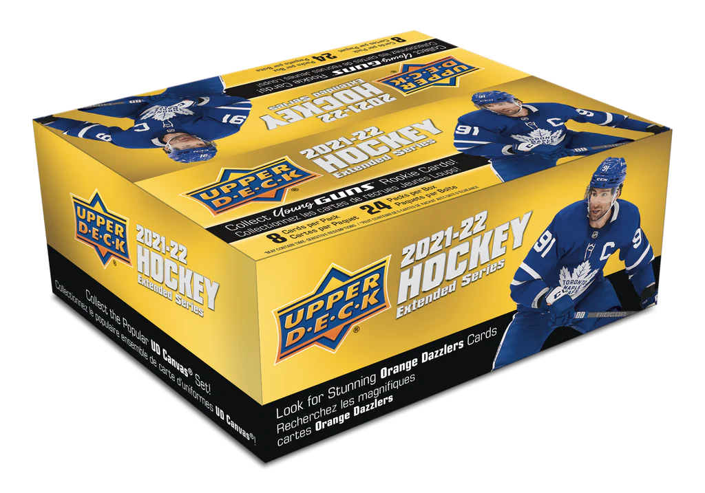 2021-22 Upper Deck Extended Series Hockey Retail Box (24 PACKS)