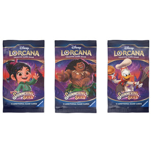 Disney Lorcana Trading Card Game: Shimmering Skies Booster Pack - SINGLE PACK