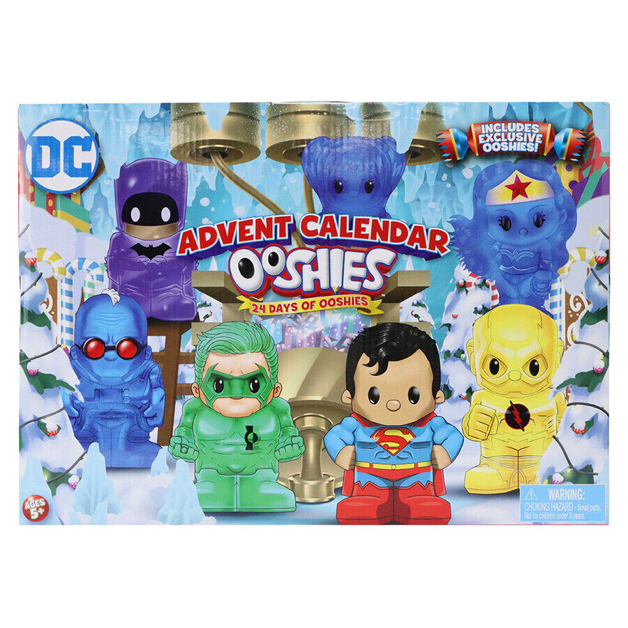 Ooshies DC 2023 Advent Calendar with 24 Figures