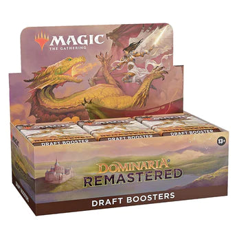 Magic: The Gathering -  Dominaria Remastered Draft Booster Box (36 PACKS)