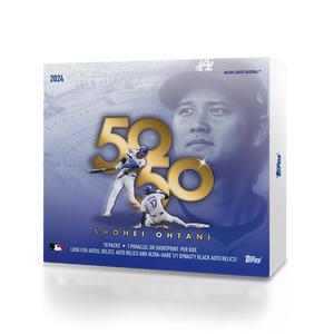 2024 Topps 50/50: Shohei Ohtani – 10-Pack Box