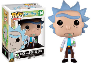 Funko POP! Rick and Morty - Rick with Portal Gun #114