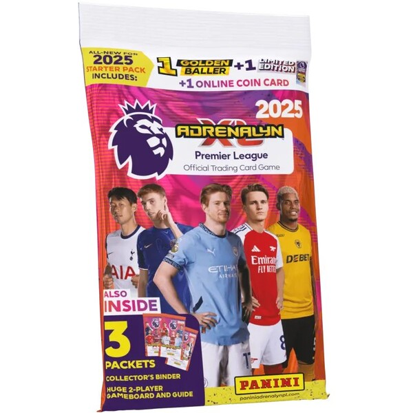 Panini Premier League Adrenalyn 2025 Starter Pack