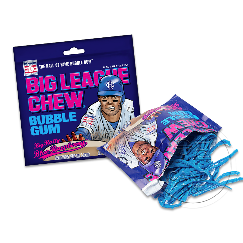 Big League Chew Blue Raspberry