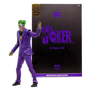 McFarlane - DC Multiverse - The Joker "The Deadly Duo" Gold Label 7" Figure