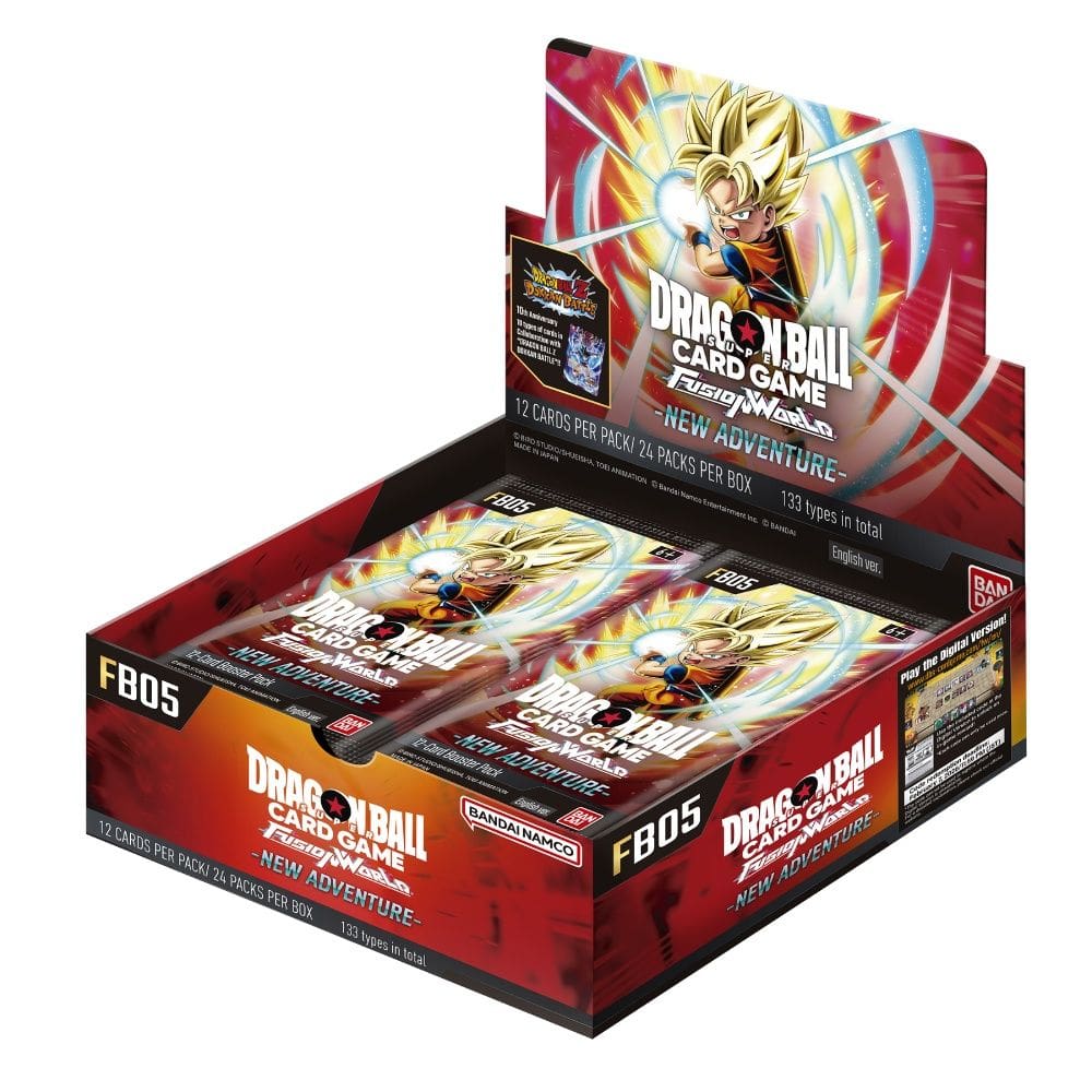 PRE ORDER 14th FEB - DBS: Fusion World – Booster Box: New Adventure [FB05]