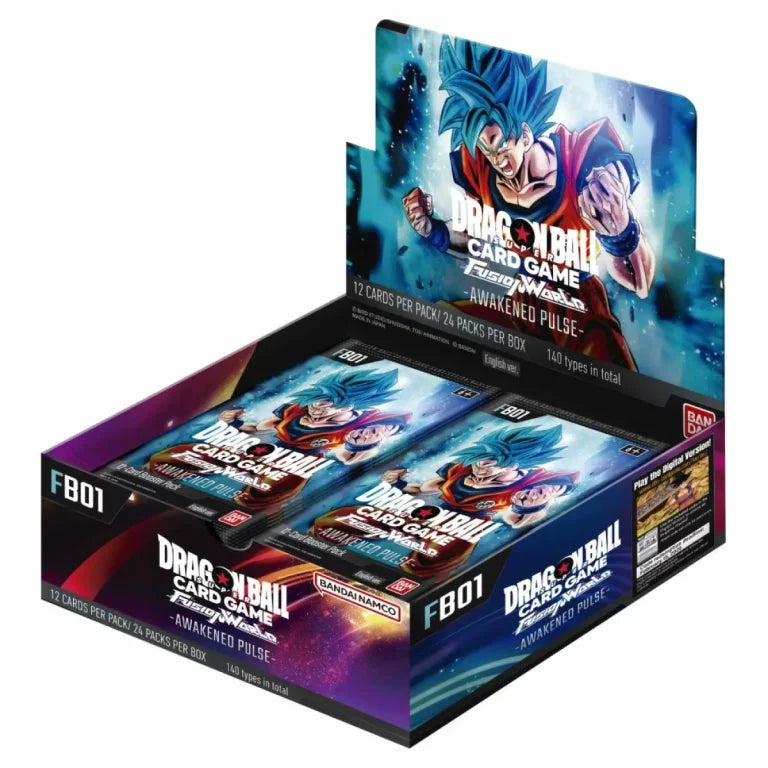 Dragon Ball Super Card Game Fusion World FB-01 Awakened Pulse Booster Pack SINGLE