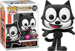 Funko Pop! - Felix the Cat - Felix the Cat Flocked Pop! Vinyl Figure #526