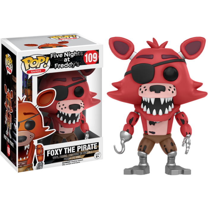 Five Nights at Freddy's - Foxy the Pirate Pop! Vinyl Figure #109