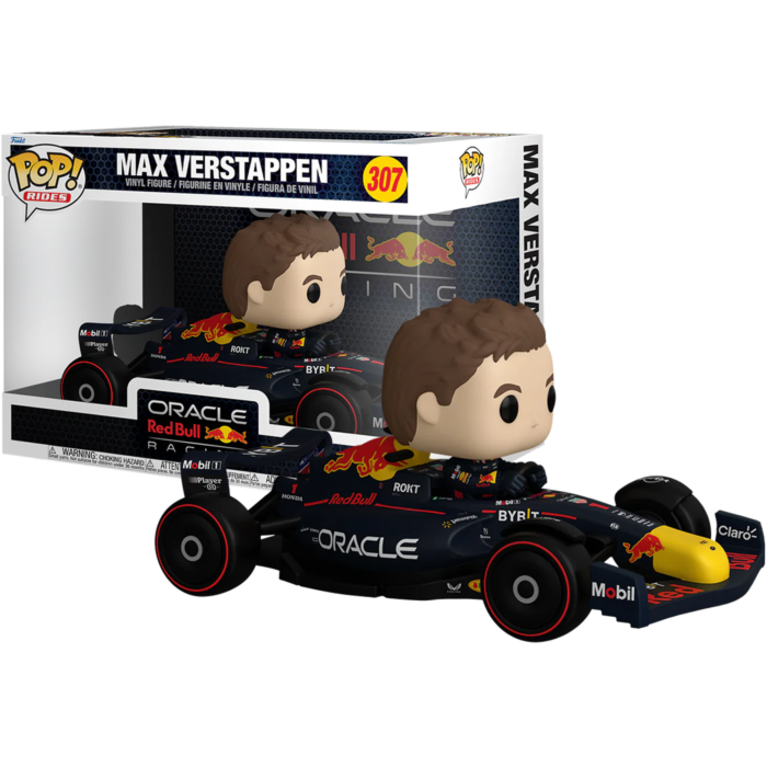 Formula 1 - Max Verstappen Oracle Red Bull Racing Pop! Rides Vinyl Figure