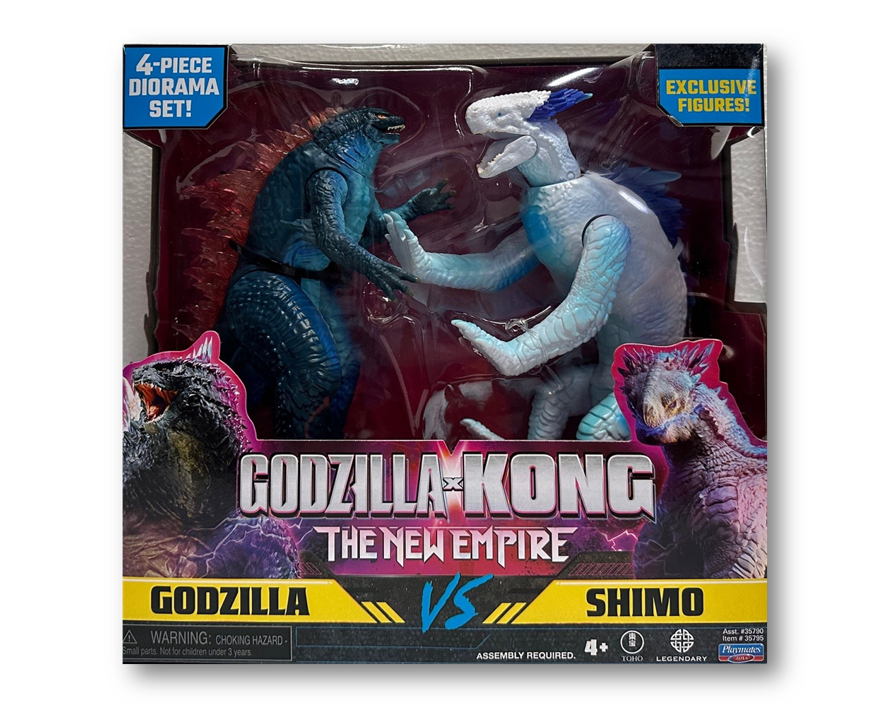 Godzilla x Kong: The New Empire - Godzilla vs Shimo 2 PACK – Bazinga ...