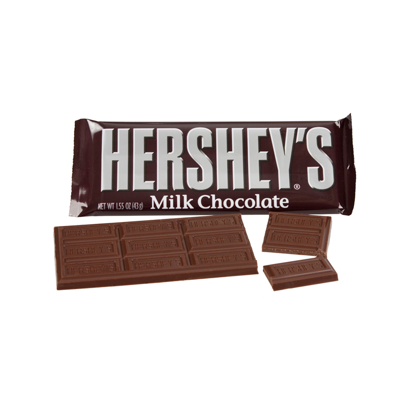 Hersheys Milk Chocolate Bar 43g – Bazinga Cards, Collectibles & Arcade