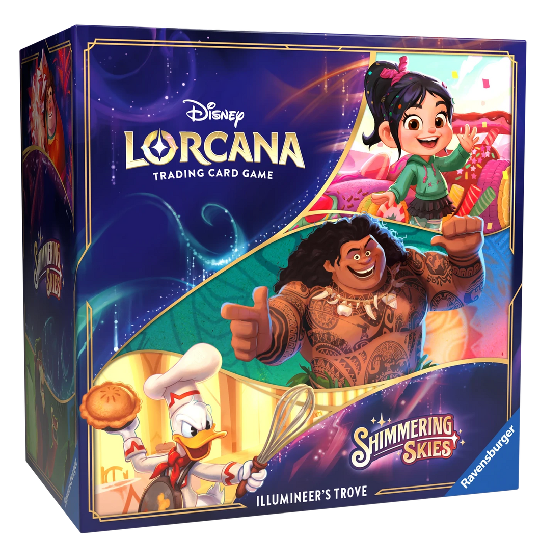 Disney Lorcana TCG: Shimmering Skies Illumineer's Trove (8 packs)