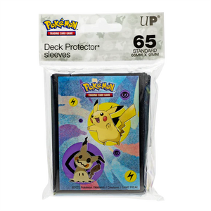 Pokémon Deck Protector Sleeves: Pikachu & Mimikyu (65ct)