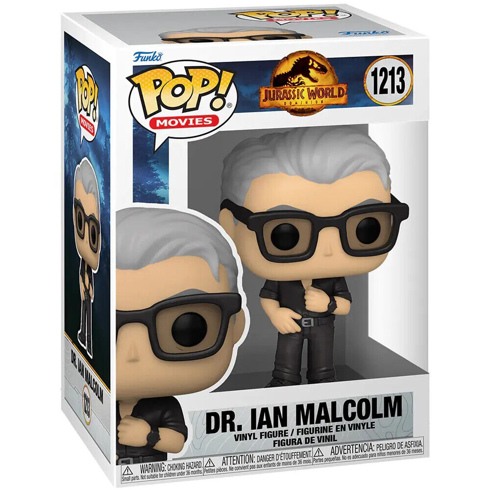 Funko POP! Movies - Jurassic World Dominion - Dr. Ian Malcolm Vinyl Figure #1213