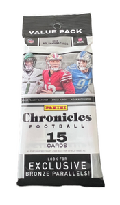 2022 NFL Panini Chronicles Football Value Pack (15 CARDS)