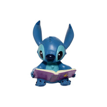 Load image into Gallery viewer, DISNEY SHOWCASE - STITCH HUGS - STITCH WITH BOOK MINI FIGURINE
