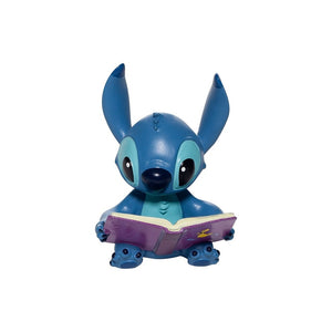 DISNEY SHOWCASE - STITCH HUGS - STITCH WITH BOOK MINI FIGURINE