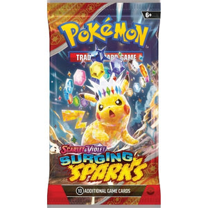 Pokemon TCG - Scarlet & Violet (SV08) SURGING SPARKS Booster Pack (Single)